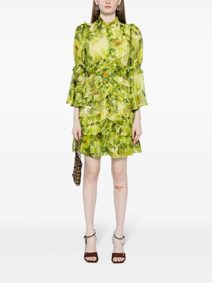 Mali Floral-Print Minidress