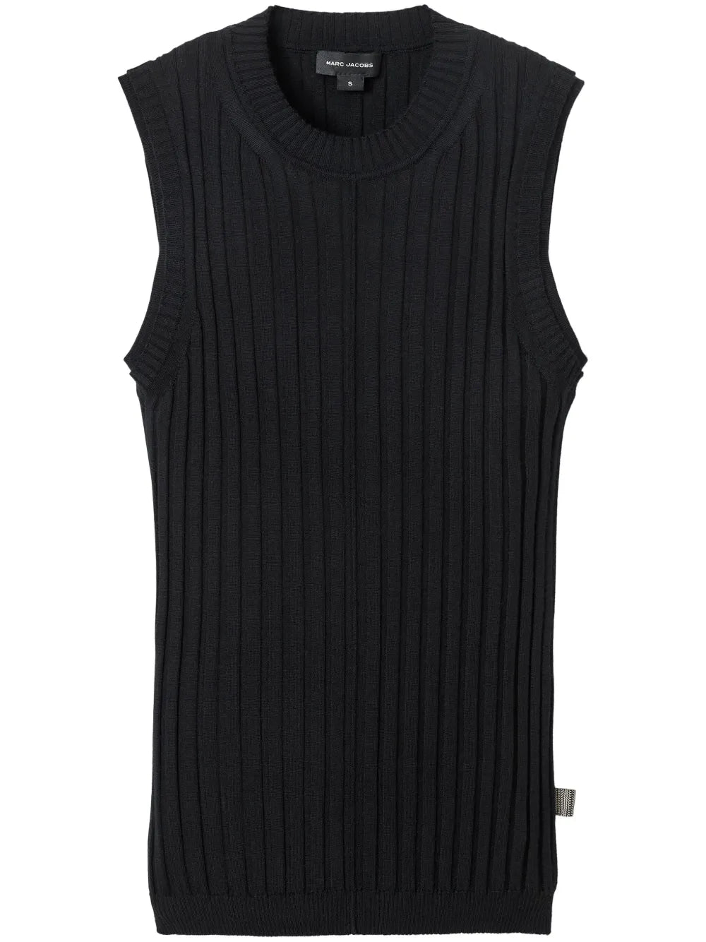 Ribbed-Knit Merino Wool Top