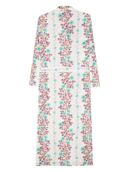Floral-Print Shirtdress