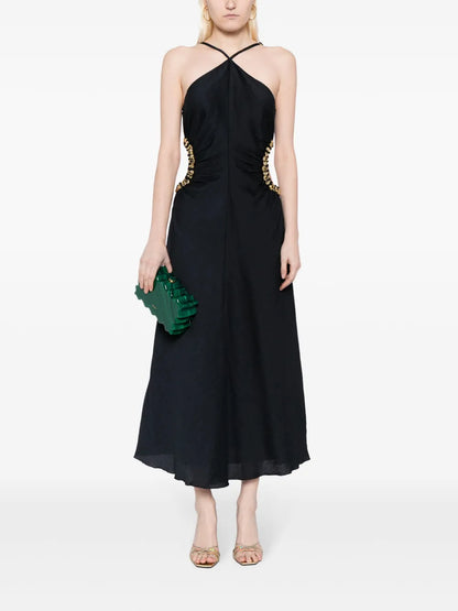 Silvia Cut-Out Midi Dress