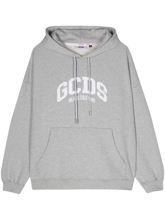 Logo-Embroidered Hoodie