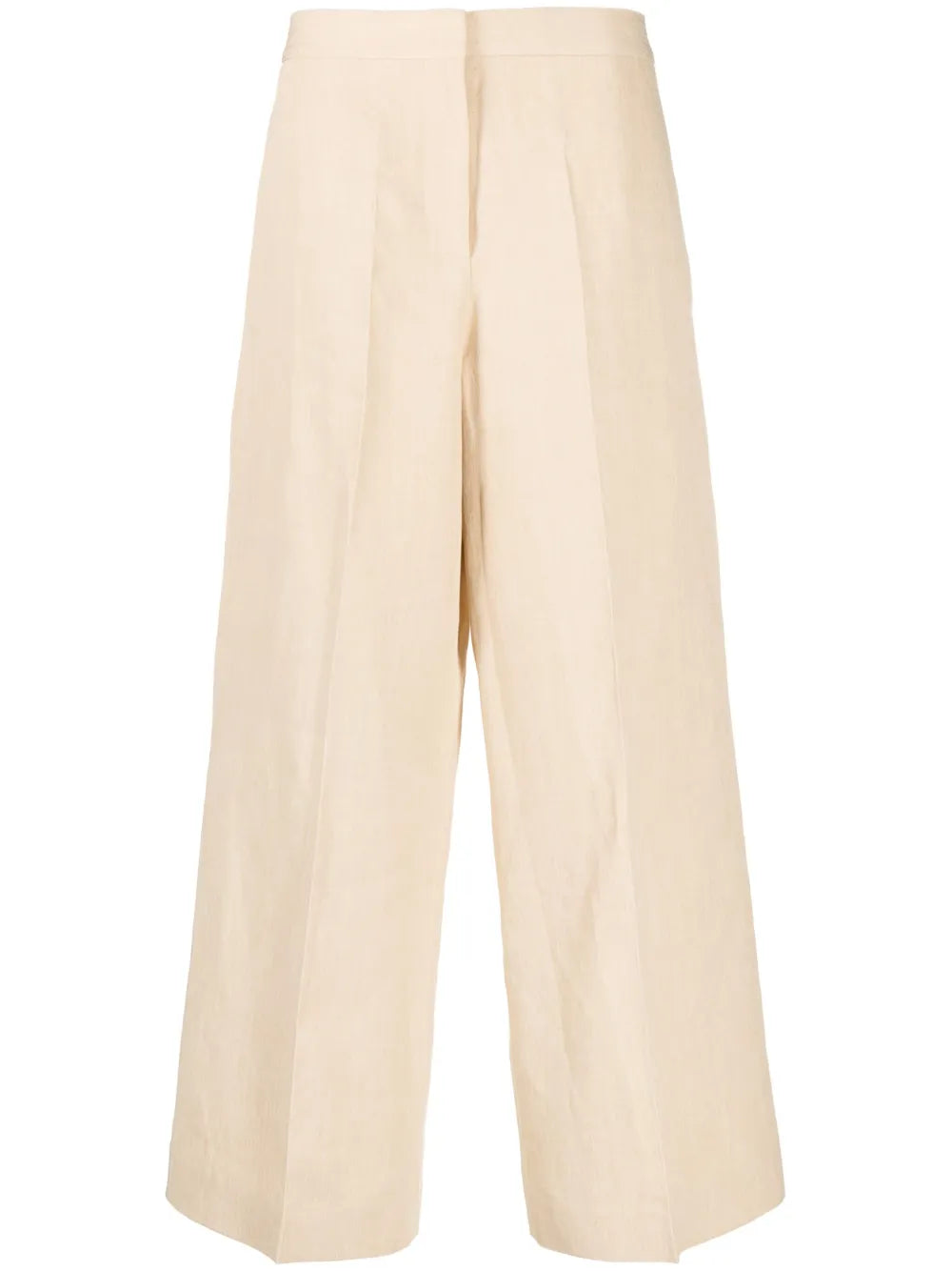 High-Waist Wide-Leg Trousers