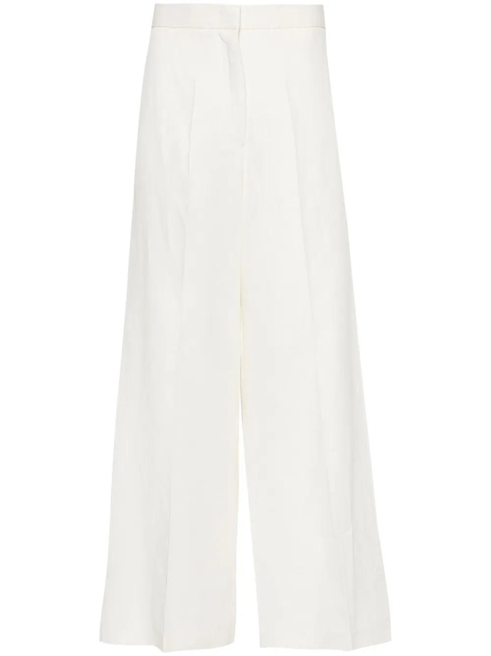 High-Waist Wide-Leg Trousers