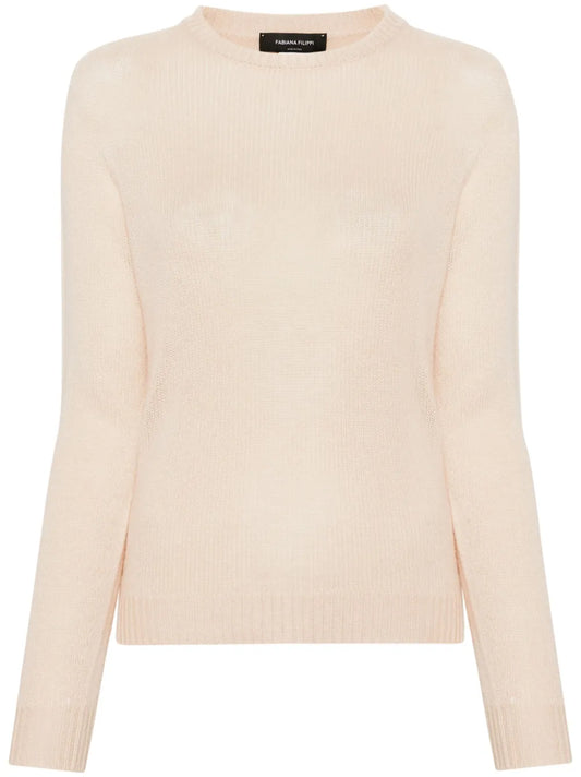 Crew-Neck Cashmere Jumper