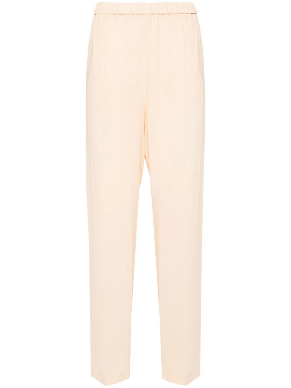 High-Waist Straight-Leg Trousers