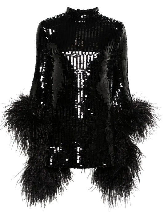 Del Rio Disco Sequinned Mini Dress