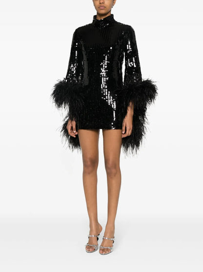 Del Rio Disco Sequinned Mini Dress