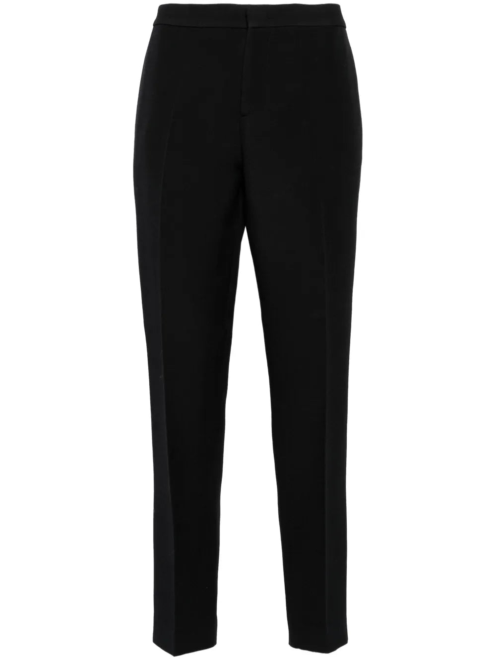 Mid-Rise Slim Trousers