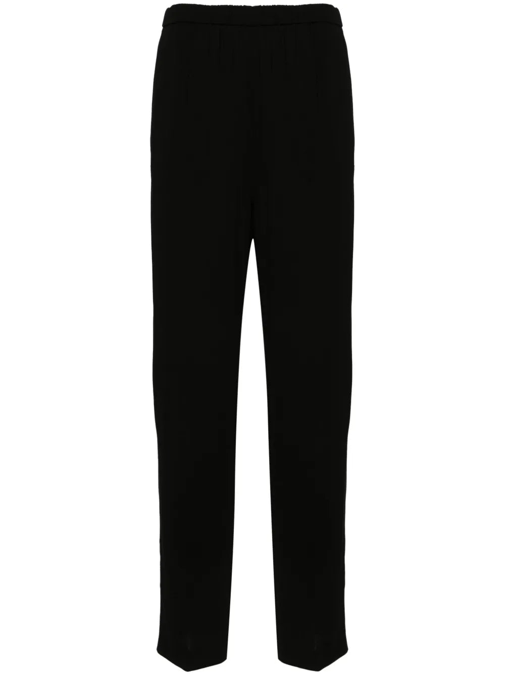 High-Waist Straight-Leg Trousers