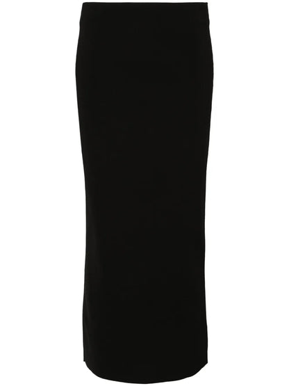 High-Waist Midi Skirt