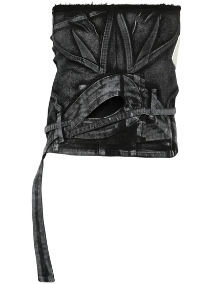 Zip-Detail Tube Top