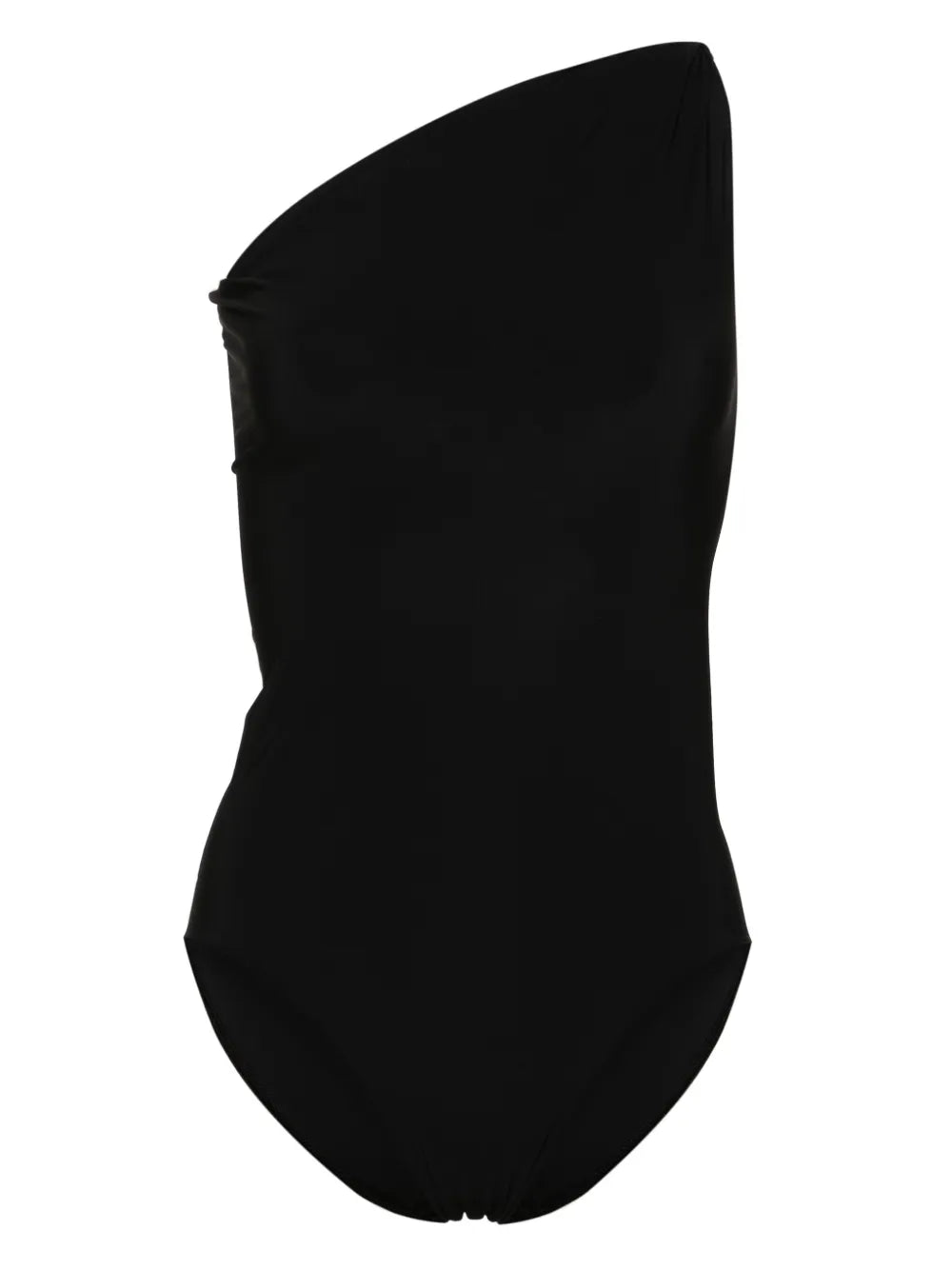 Twist Bather One-Shoulder Swimsuit