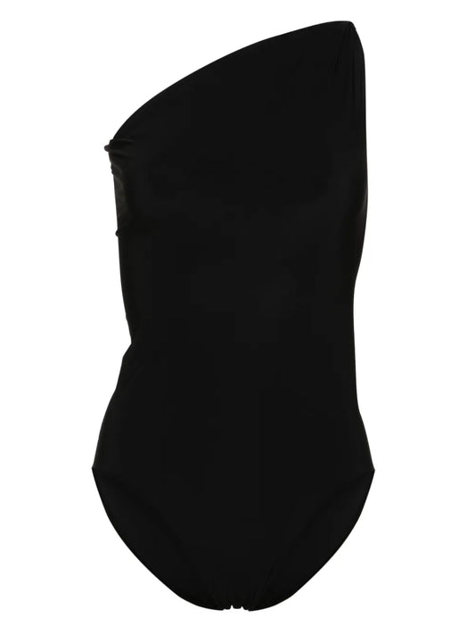 Twist Bather One-Shoulder Swimsuit