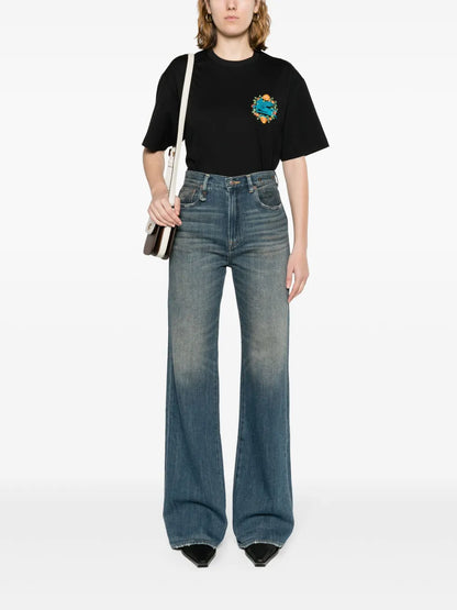 Logo-Embroidered Cotton T-Shirt