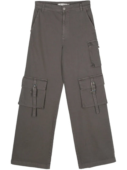 Mirzagz Hight-Rise Cargo Pants