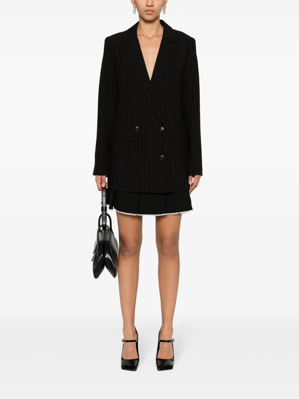 Joellegz Pinstripe Blazer