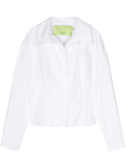 Cabos Cropped Cotton Shirt