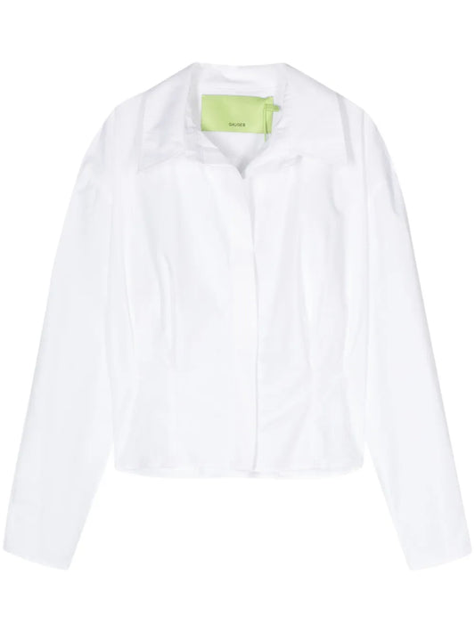 Cabos Cropped Cotton Shirt