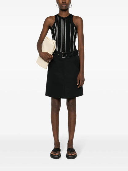 Trench Cotton Skirt