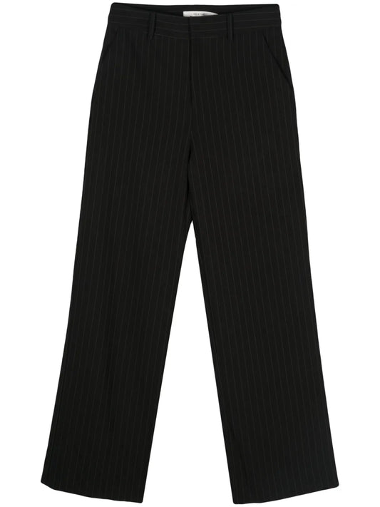 Joellegz Mid-Rise Wide-Leg Trousers