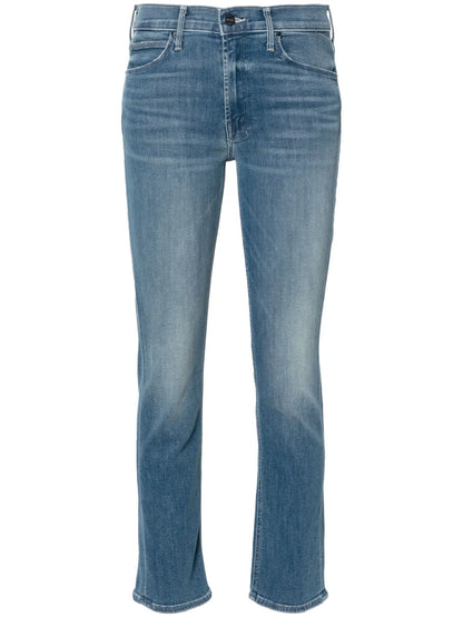 Dazzler Mid-Rise Cropped Jeans