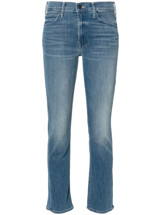 Dazzler Mid-Rise Cropped Jeans