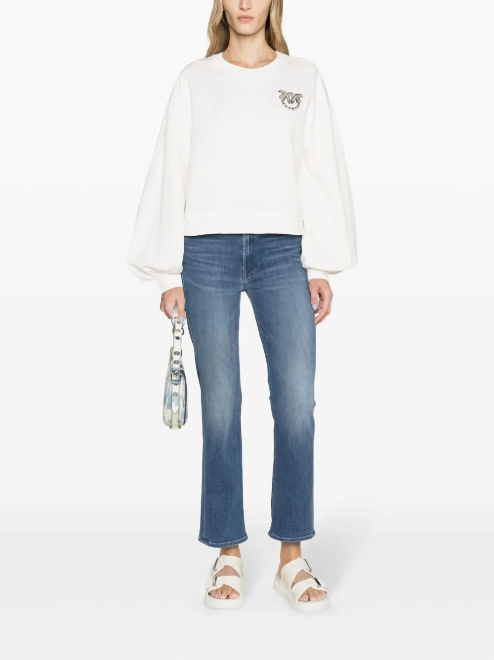 Dazzler Mid-Rise Cropped Jeans