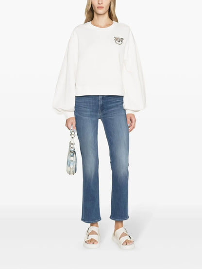 Dazzler Mid-Rise Cropped Jeans