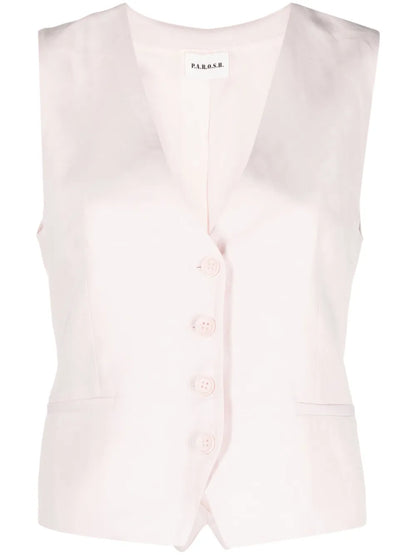 V-Neck Tailored Waistcoat