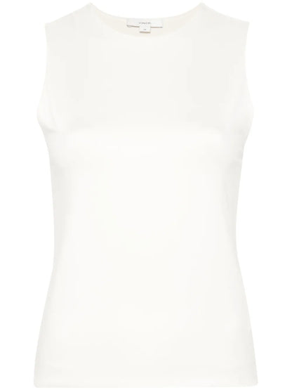 Sleeveless Double-Layer Top