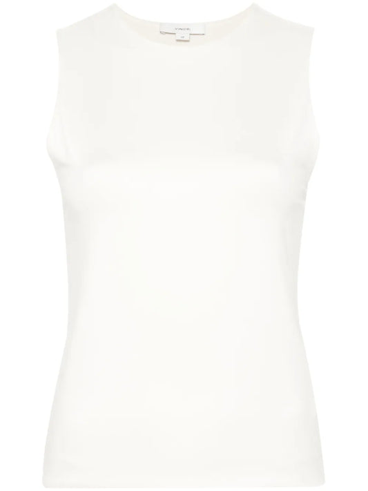 Sleeveless Double-Layer Top