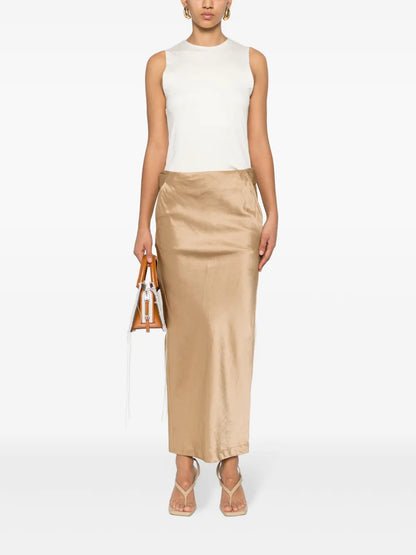 Sleeveless Double-Layer Top