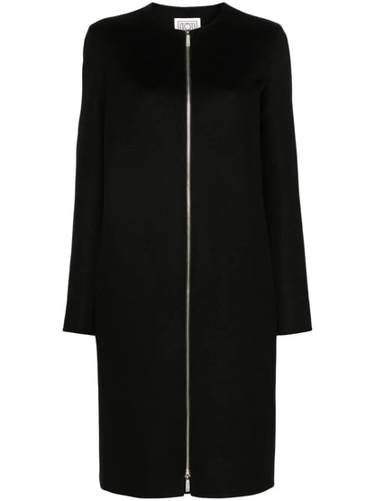 Felted Zip-Up Coat