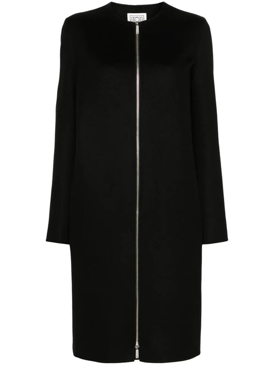 Felted Zip-Up Coat