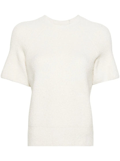 Raglan-Sleeve Knitted T-Shirt