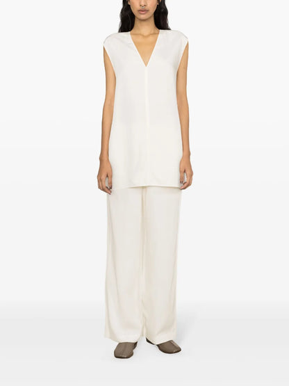 Fluid Drawstring Trousers