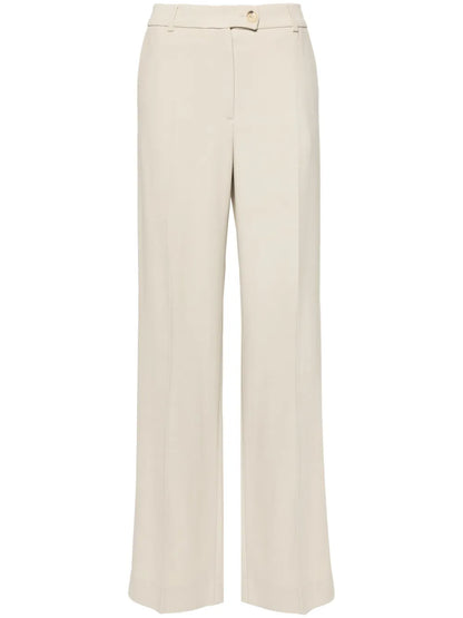 Straight-Leg Tailored Trousers
