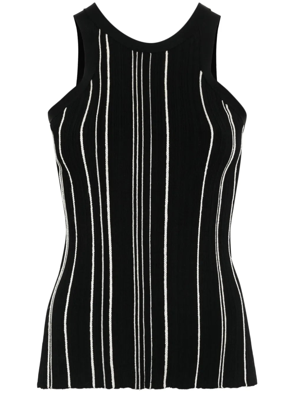 Braid Ribbed Tank Top
