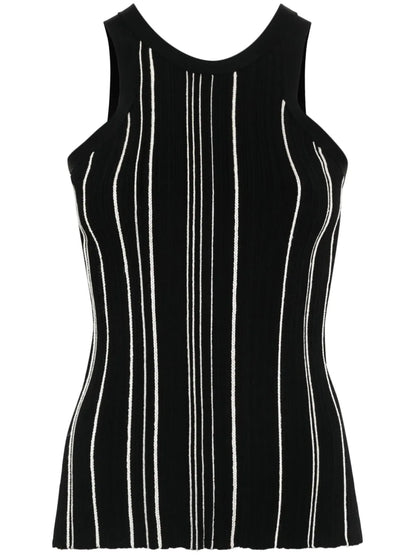Braid Ribbed Tank Top