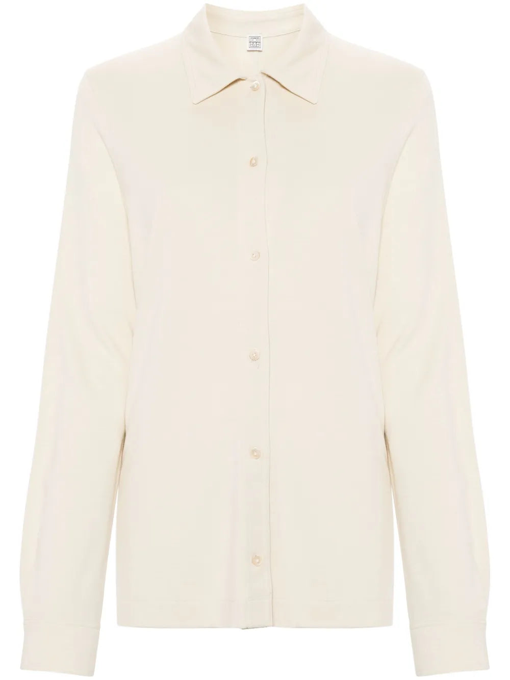 Jersey Button-Up Shirt