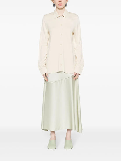 Jersey Button-Up Shirt