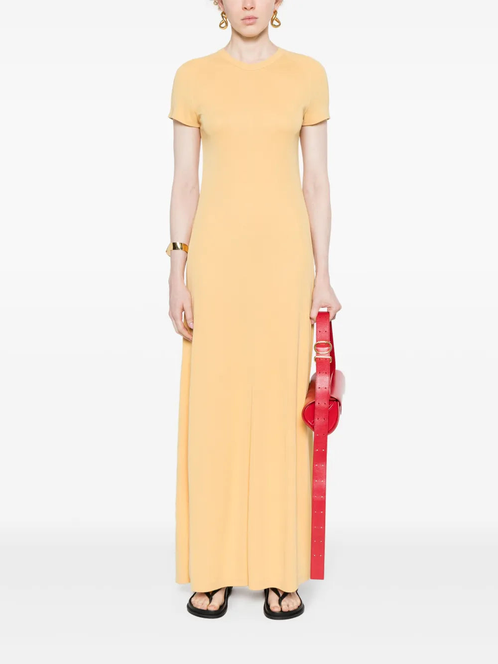 Fluid Jersey Maxi Dress