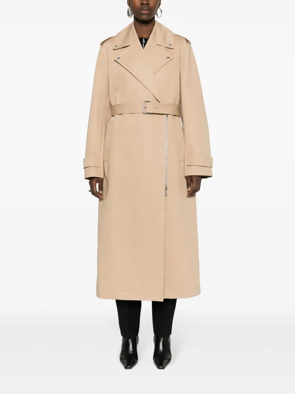 Biker Cotton Trench