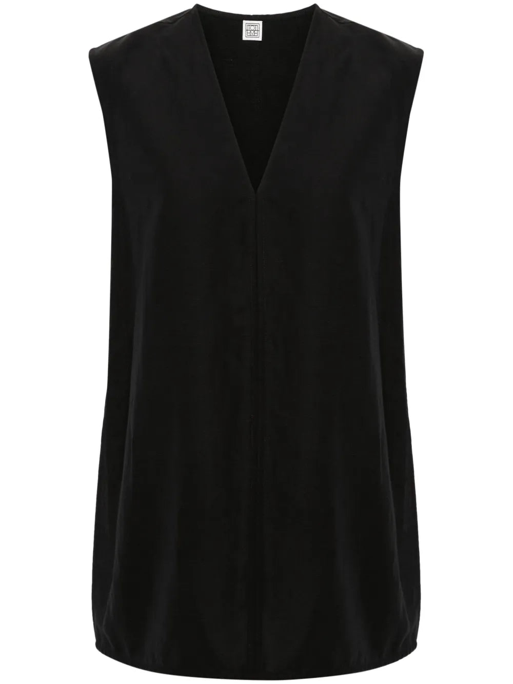 V-Neck Long-Length Vest