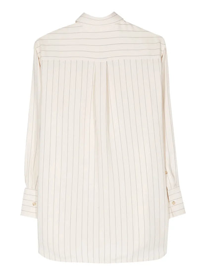 Pinstriped Buttoned Shirt