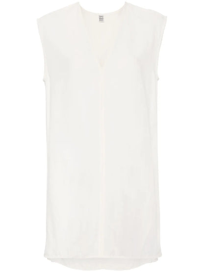 V-Neck Long-Length Vest
