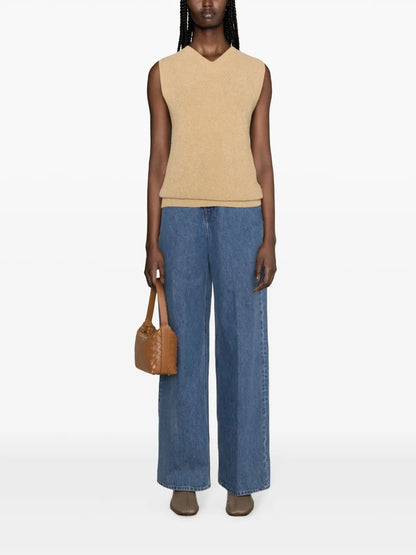 High-Rise Wide-Leg Jeans