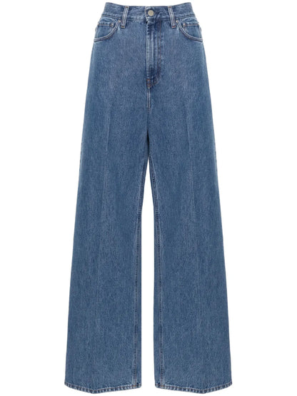 High-Rise Wide-Leg Jeans