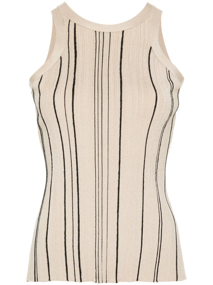 Braid Ribbed Tank Top