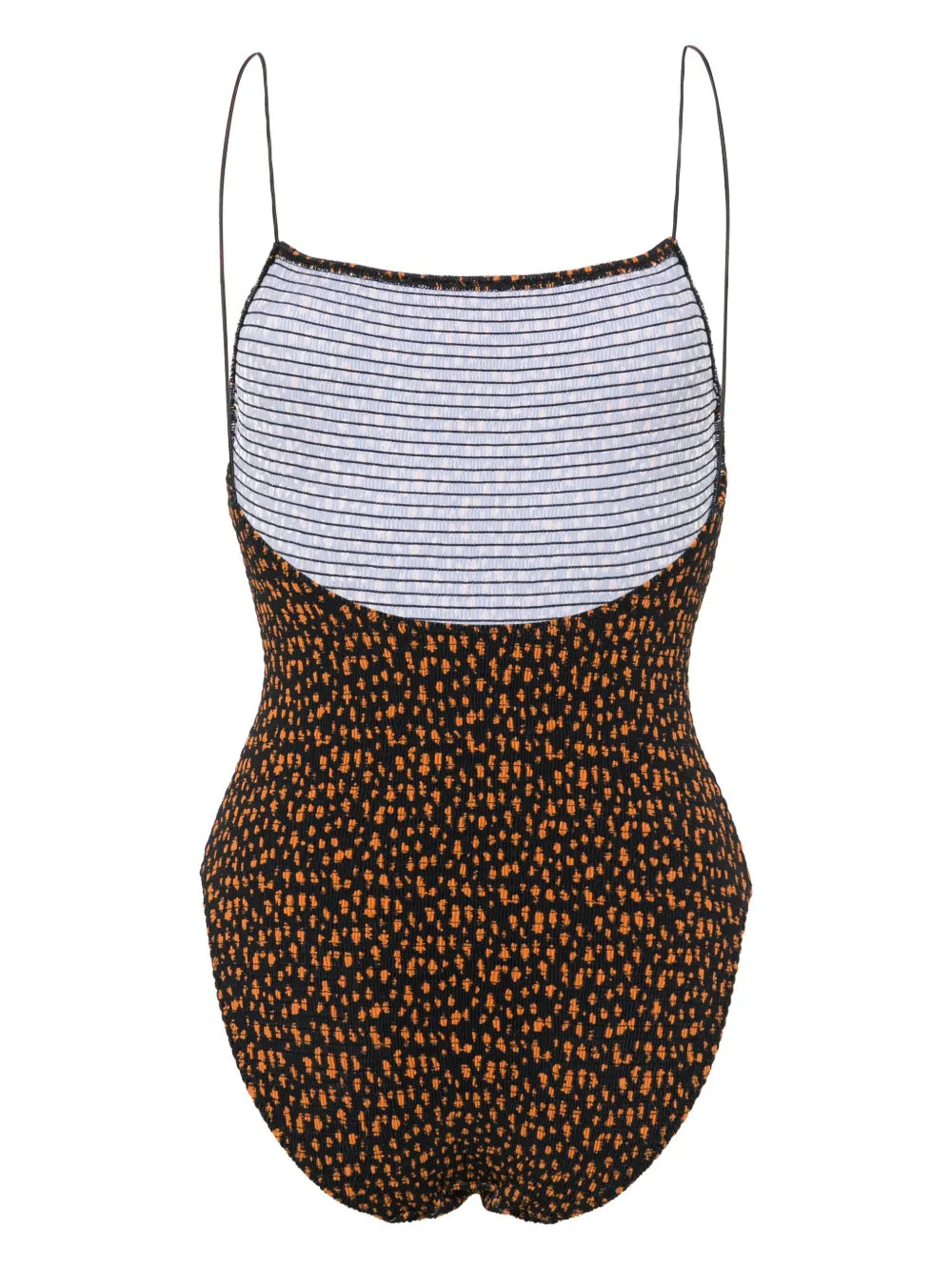 Smocked One-Piece Swimsuit